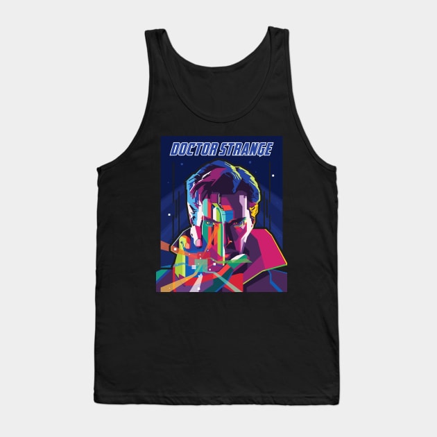 Superheroes Pop Art #DocterStrange Tank Top by Alanside